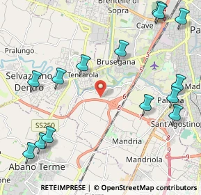 Mappa Via Irpinia, 35142 Padova PD, Italia (2.75429)