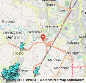 Mappa Via Irpinia, 35142 Padova PD, Italia (4.2925)
