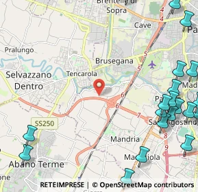 Mappa Via Irpinia, 35142 Padova PD, Italia (3.413)