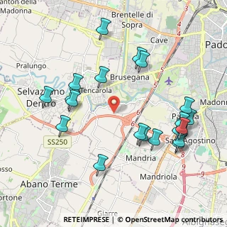 Mappa Via Irpinia, 35142 Padova PD, Italia (2.201)