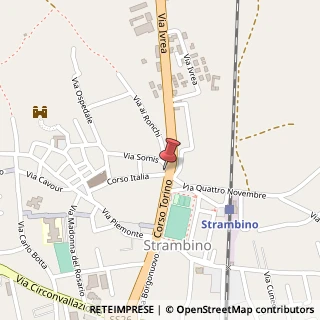 Mappa Corso Italia, 46, 10019 Strambino, Torino (Piemonte)