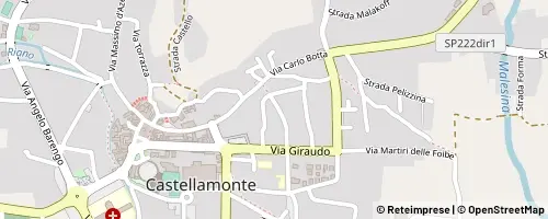 Mappa Castellamonte