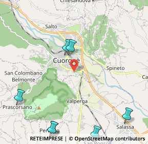 Mappa Località Savario, 10082 Cuorgnè TO, Italia (3.30364)
