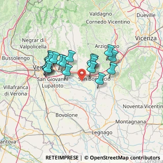 Mappa Via Fornaci, 37050 Belfiore VR, Italia (11.3015)