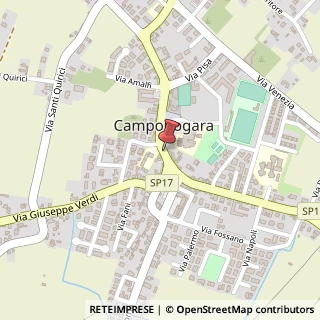 Mappa Piazza mazzini giuseppe 23, 30010 Camponogara, Venezia (Veneto)