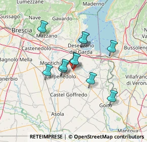 Mappa Viale H. Dunant, 46043 Castiglione delle Stiviere MN, Italia (10.42818)