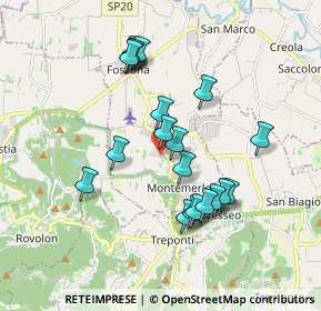Mappa Via Alessandro Manzoni, 35030 Cervarese Santa Croce PD, Italia (1.6775)