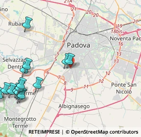 Mappa Strada Adriatica, 35142 Padova PD, Italia (5.85067)