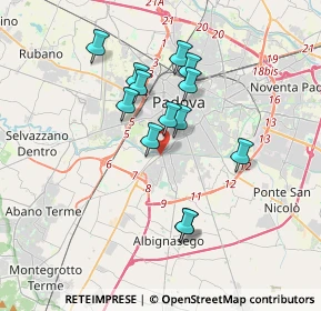 Mappa Strada Adriatica, 35142 Padova PD, Italia (3.00769)