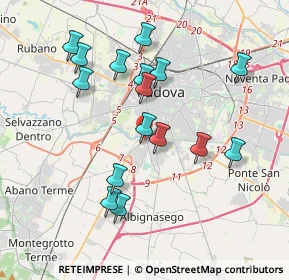 Mappa Strada Adriatica, 35142 Padova PD, Italia (3.63625)