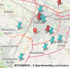 Mappa Strada Adriatica, 35142 Padova PD, Italia (4.3375)