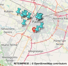 Mappa Strada Adriatica, 35142 Padova PD, Italia (3.20308)