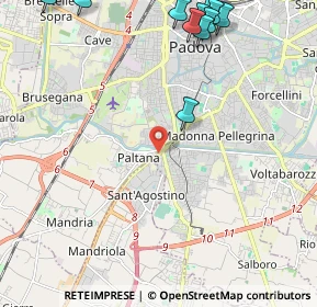 Mappa Strada Adriatica, 35142 Padova PD, Italia (3.01364)