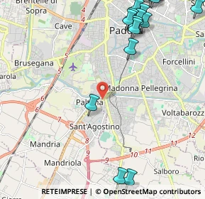 Mappa Strada Adriatica, 35142 Padova PD, Italia (2.97067)