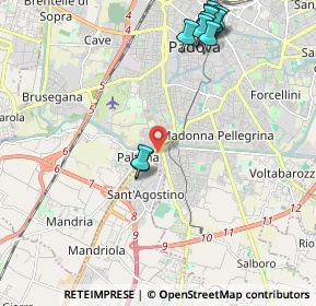 Mappa Strada Adriatica, 35142 Padova PD, Italia (2.54417)