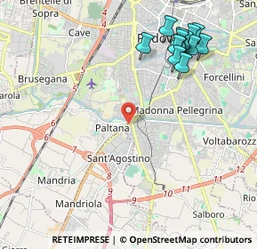 Mappa Strada Adriatica, 35142 Padova PD, Italia (2.44462)