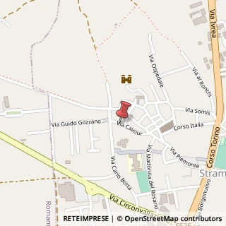 Mappa Via Cavour,  21, 10019 Strambino, Torino (Piemonte)