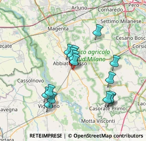 Mappa Via Scarioni, 20081 Abbiategrasso MI, Italia (6.8)