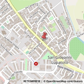 Mappa Via Dott. F. Garofoli, 2, 37057 San Giovanni Lupatoto, Verona (Veneto)