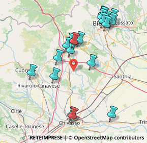 Mappa Via Lanificio Azario, 10019 Strambino TO, Italia (17.027)