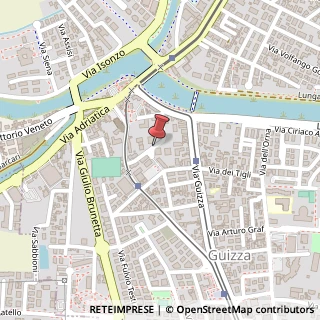Mappa Via Manara Valgimigli,  8, 35125 Padova, Padova (Veneto)