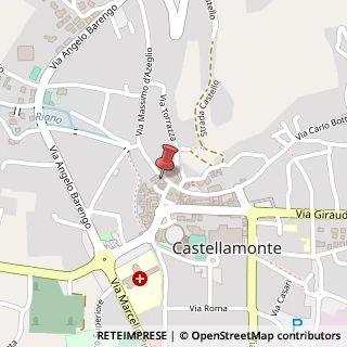 Mappa Via Massimo d'Azeglio, 23, 10081 Castellamonte, Torino (Piemonte)