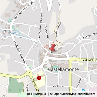 Mappa Via Costantino Nigra, 6, 10081 Castellamonte, Torino (Piemonte)