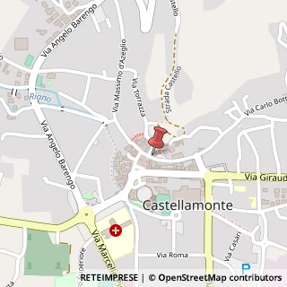 Mappa Via Costantino Nigra, 7, 10081 Castellamonte, Torino (Piemonte)