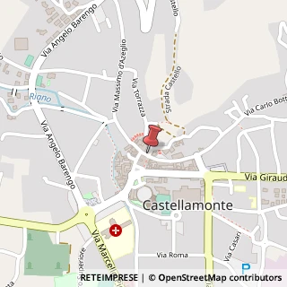 Mappa Via Massimo d'Azeglio, 2, 10081 Castellamonte, Torino (Piemonte)