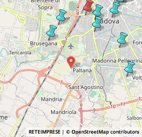Mappa 35142 Padova PD, Italia (3.24909)