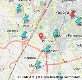 Mappa 35142 Padova PD, Italia (3.24154)