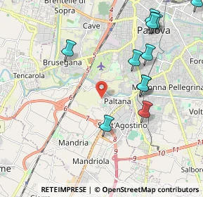 Mappa 35142 Padova PD, Italia (2.34455)