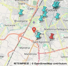 Mappa 35142 Padova PD, Italia (2.41833)