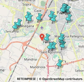 Mappa 35142 Padova PD, Italia (2.254)
