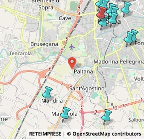 Mappa 35142 Padova PD, Italia (3.29533)