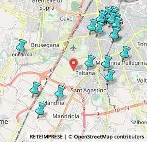 Mappa 35142 Padova PD, Italia (2.5265)