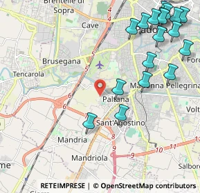 Mappa 35142 Padova PD, Italia (2.79056)