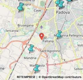 Mappa 35142 Padova PD, Italia (3.79)