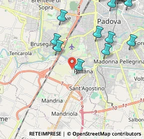 Mappa 35142 Padova PD, Italia (2.70615)