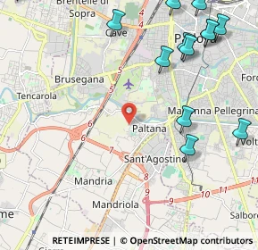 Mappa 35142 Padova PD, Italia (3.06857)