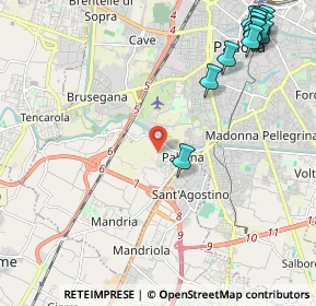 Mappa 35142 Padova PD, Italia (3.04692)