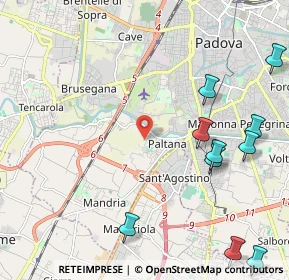 Mappa 35142 Padova PD, Italia (2.95545)