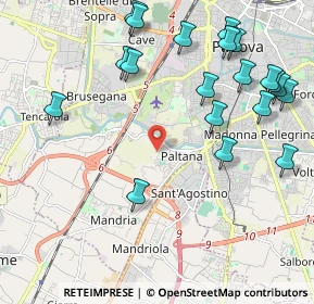 Mappa 35142 Padova PD, Italia (2.5065)