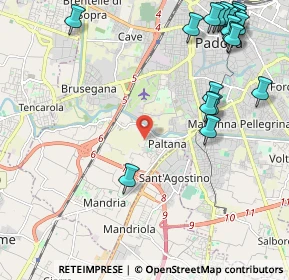 Mappa 35142 Padova PD, Italia (2.9535)