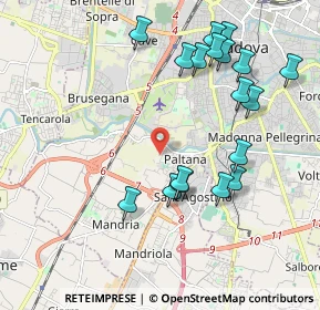 Mappa 35142 Padova PD, Italia (2.135)