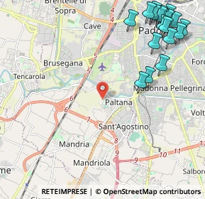Mappa 35142 Padova PD, Italia (3.04)