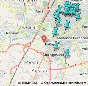 Mappa 35142 Padova PD, Italia (2.7305)