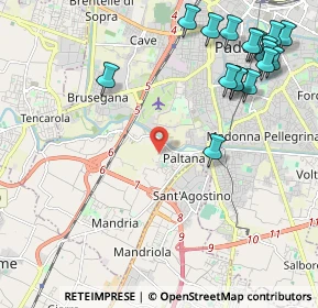 Mappa 35142 Padova PD, Italia (2.75647)