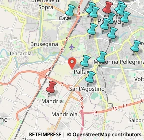 Mappa 35142 Padova PD, Italia (2.56125)