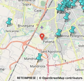 Mappa 35142 Padova PD, Italia (3.51588)
